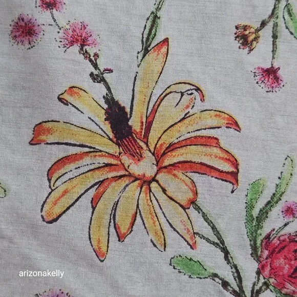 Chan Luu Silk Scarf Floral - Picture 4 of 14